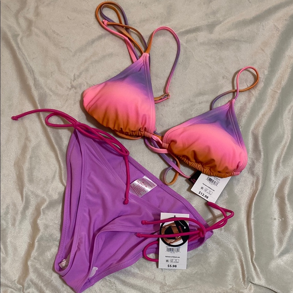 Tie-Dye Bikini Set